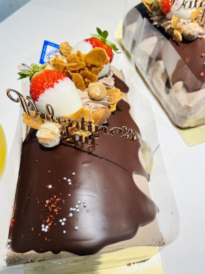 バレンタイン限定ケーキ